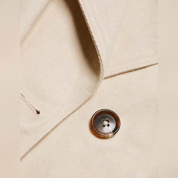 Free PeopleHighlands Double-Breasted Cotton Peacoat - Picture 14 of 16